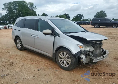 2014 Honda Odyssey Exl z USA, uszkodzony, nr VIN 5FNRL5H67EB054957